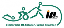 Logo 23. Stadtwerke Schüler- und Jugendtriathlon der IfL Hof