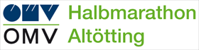 Logo 32. OMV Halbmarathon Altötting 2023